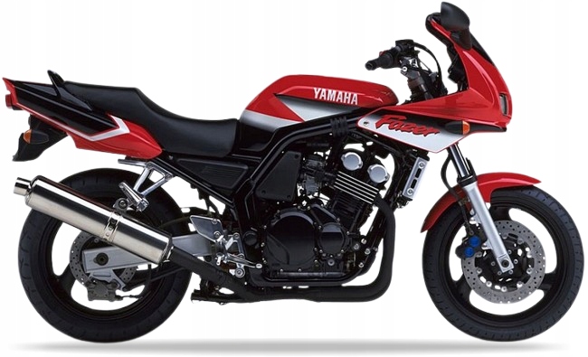 Samolepky Na Motocykl Juula Pro Yamaha Fzs 600 Fazer 2001 Červené