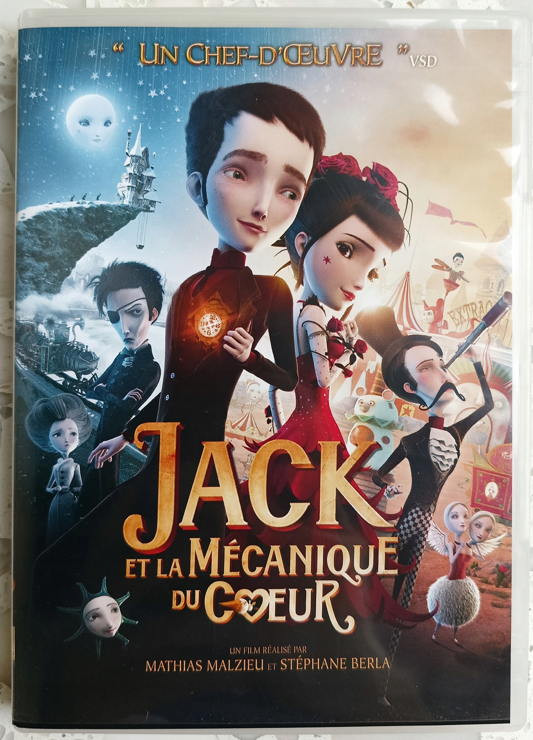 FILM DVD JACK AND THE CUCKOO-CLOCK HEART Francja
