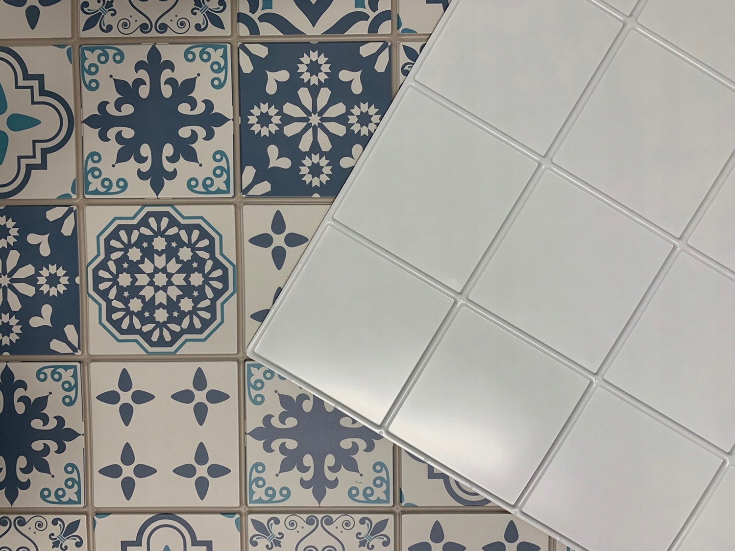 Patchwork panele ścienne 3D OKŁADZINA pcv BLUE MAT Marka Deccart