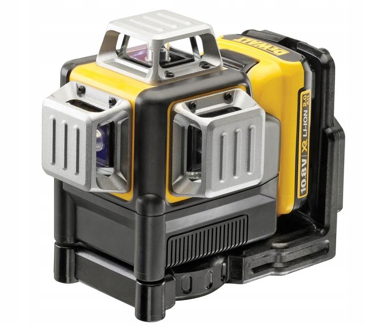 Dewalt 3-PLOŠNÝ Lineární Laser 10,8V 2,0Ah Li-ion Zelený Paprsek 30 m