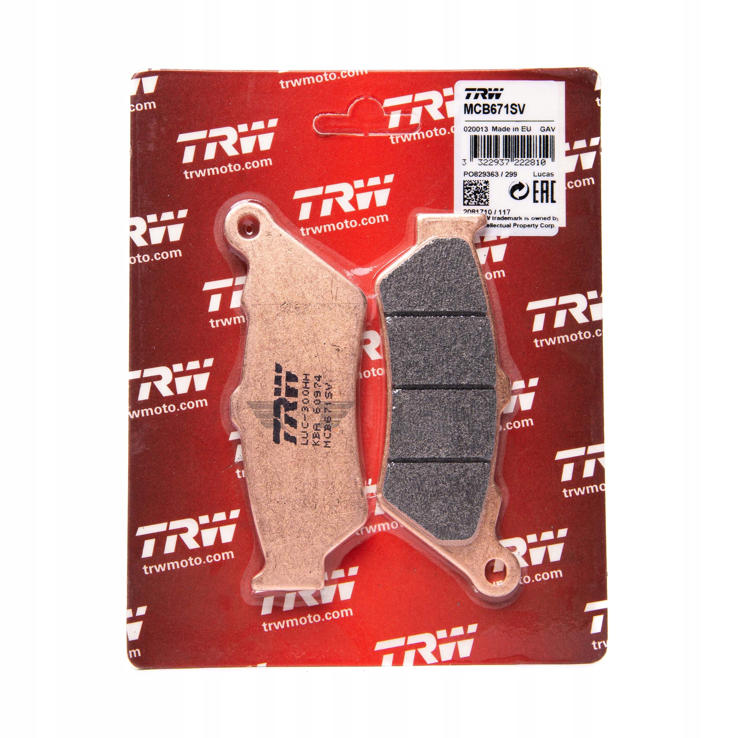 

Klocki Hamulcowe Trw Honda Cb 500 97-03 Przód
