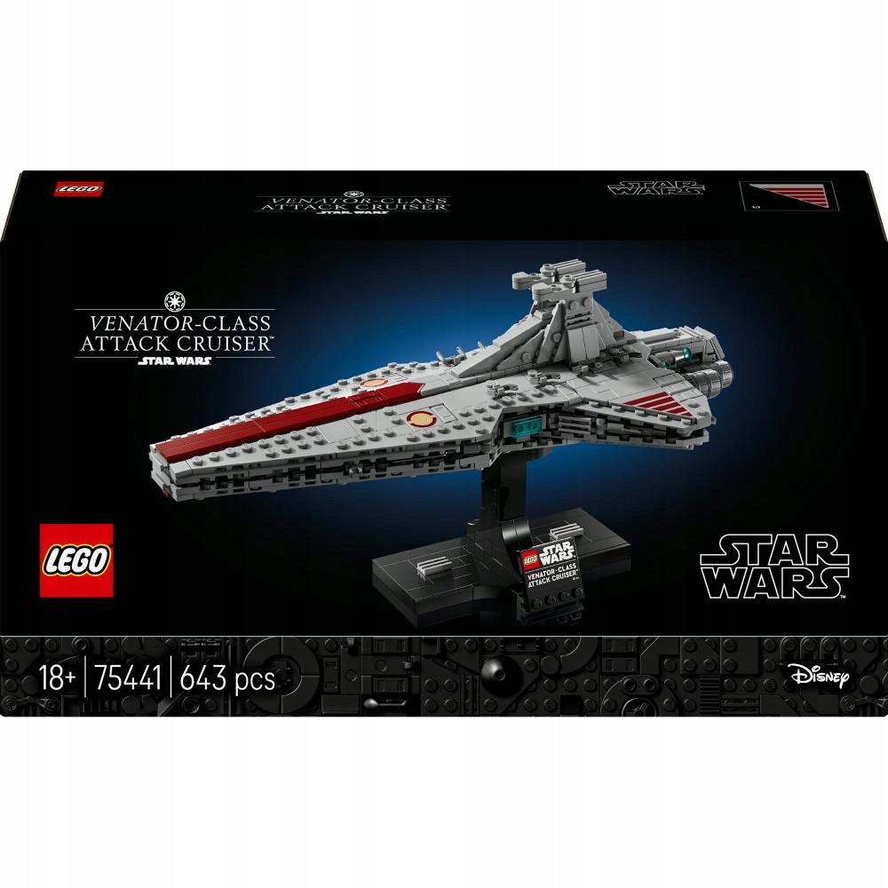Lego Star Wars Útočný křižník typu Venator 75441