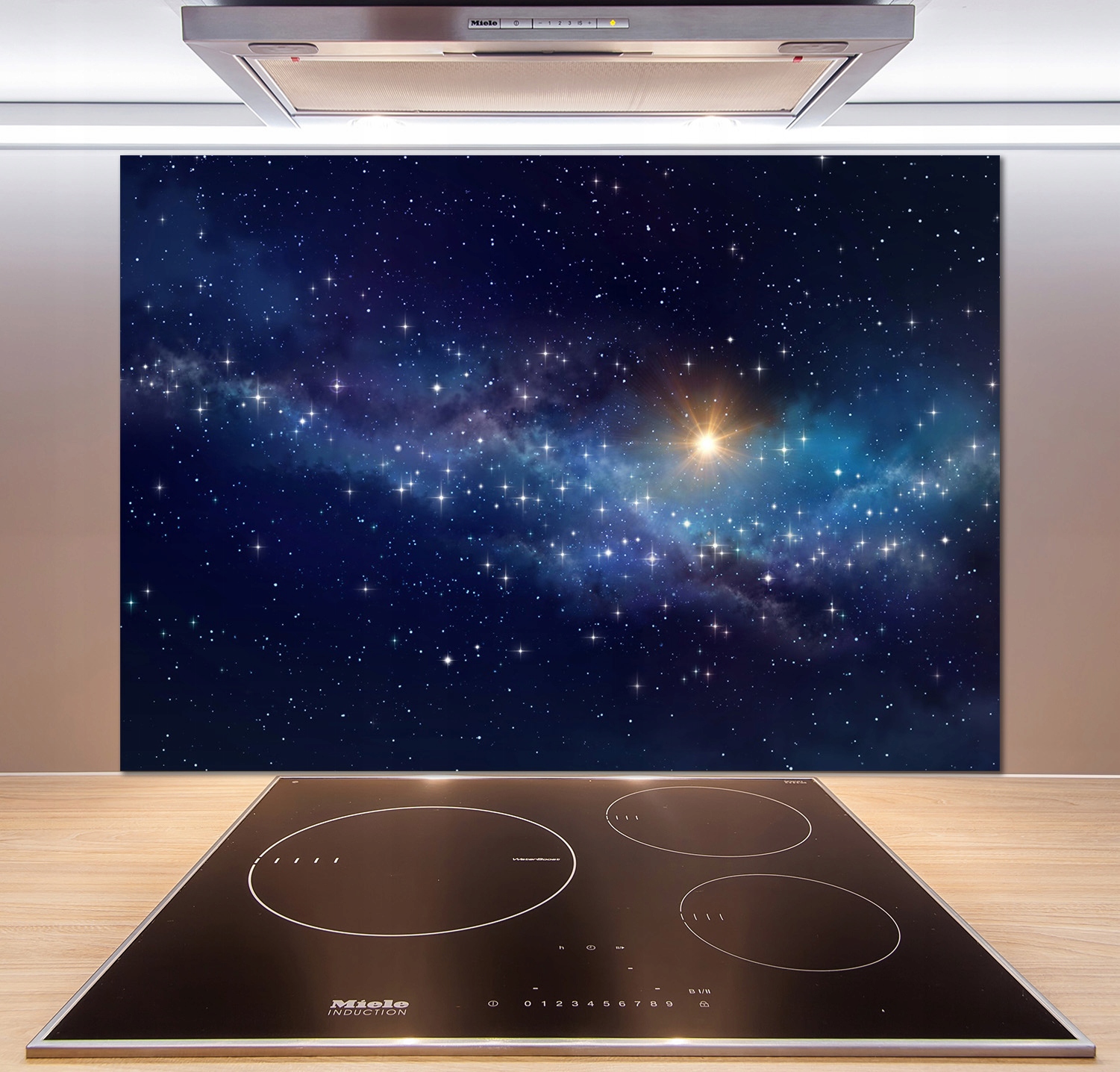 

Panel między meble w kuchni Galaktyka 100x70 +klej