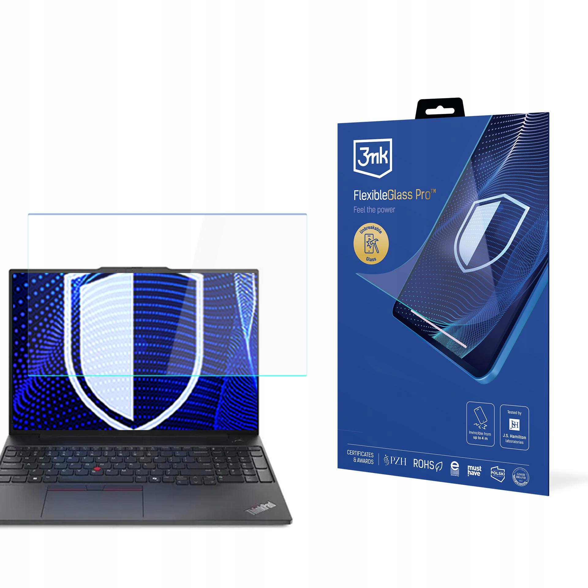 Sklo na displej Lenovo ThinkPad P16s Gen 4 3mk FlexibleGlass Pro