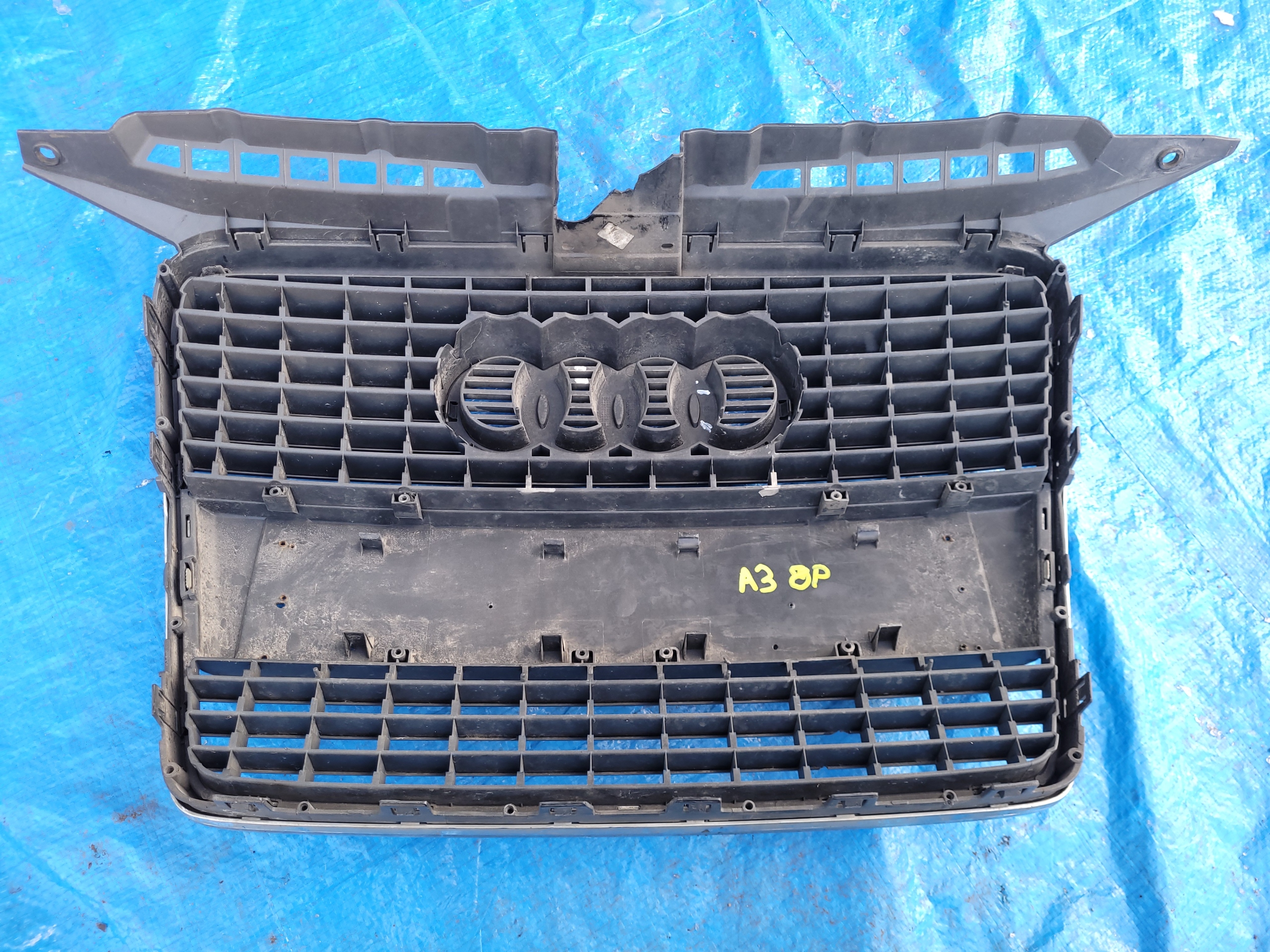 Audi A3 8P Kühlergrill FRONTGRILL Kühlergitter 8P4853651PR - Thumbnail 7