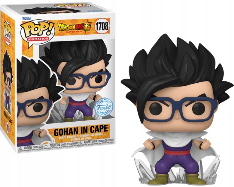 Funko Pop! Dragon Ball Sh Animation 1708 Gohan in Cape