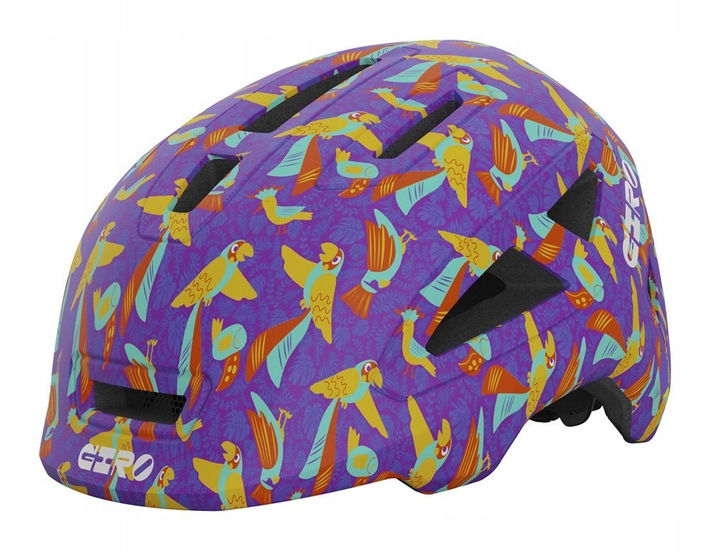 Kask dziecięcy Giro Scamp II matte purple libre Xs 45-49 cm