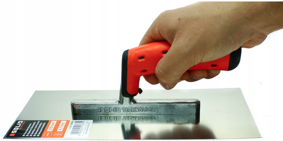 Solid paca nierdzewna 130/270mm do gipsu gładzi Typ paca