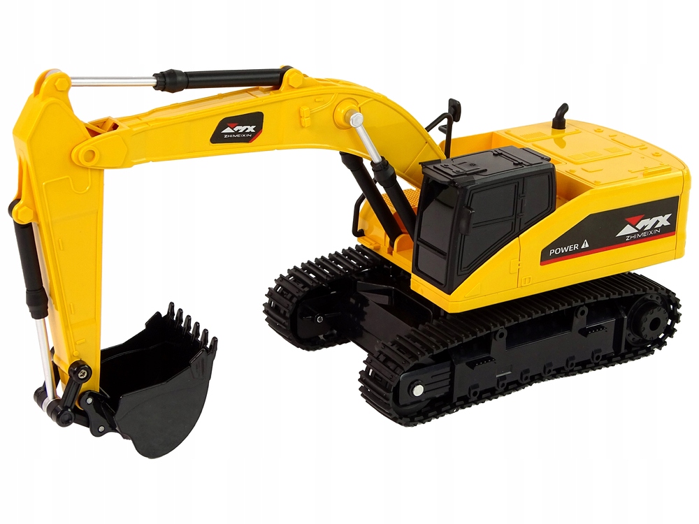 Żółta Koparka Gąsienicowa Zdalnie Sterowana Marka LEANToys