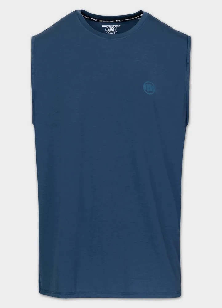 Męski Tank Top Casual Sport Pitbull treningowy szybkoschnący Small Logo