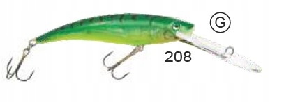 Wobler Mistrall Hrt Slim Deep Diver 11Cm 24G 4.0-8.0M 208