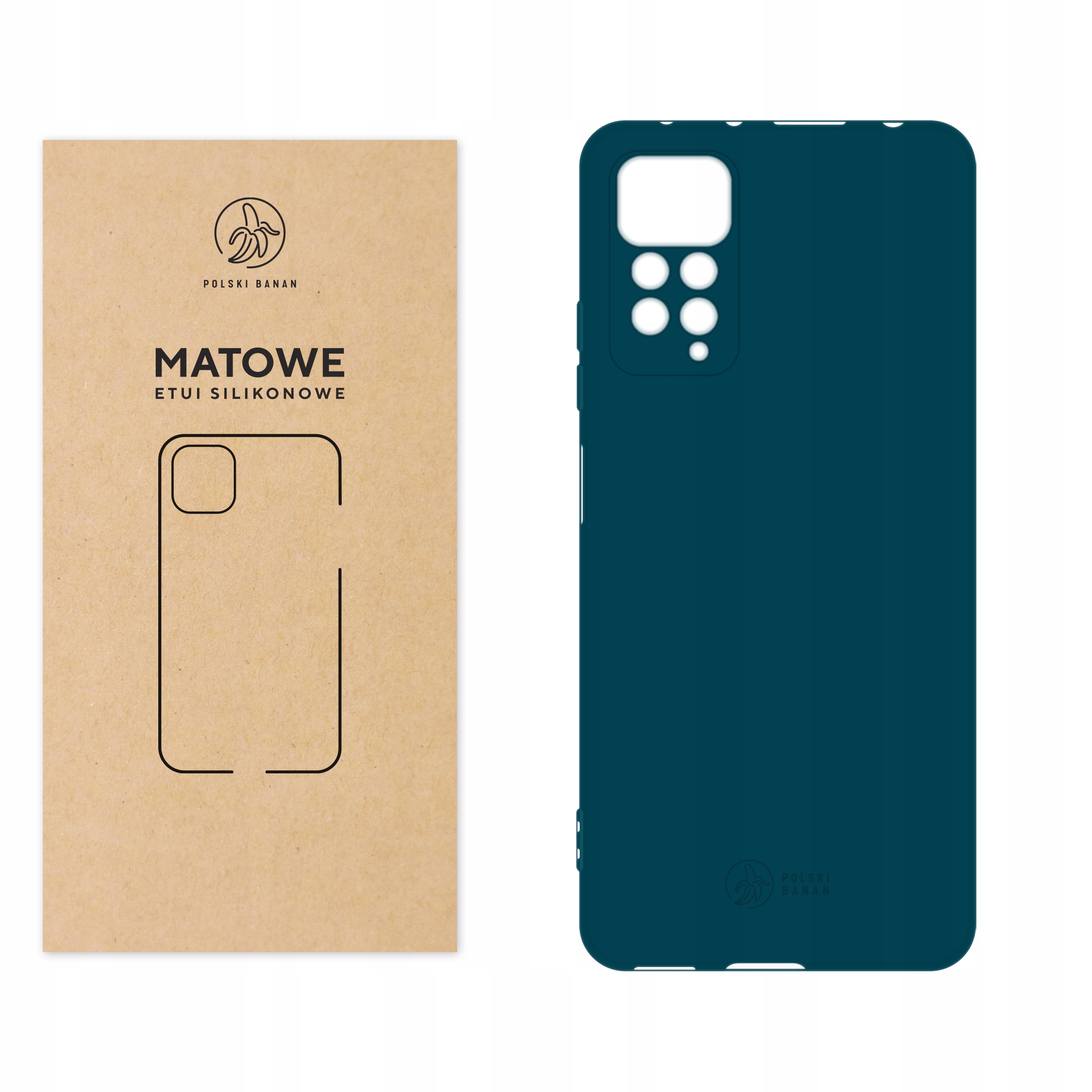 

Etui Matowe do Redmi Note 11 Pro Pro 5G morskie