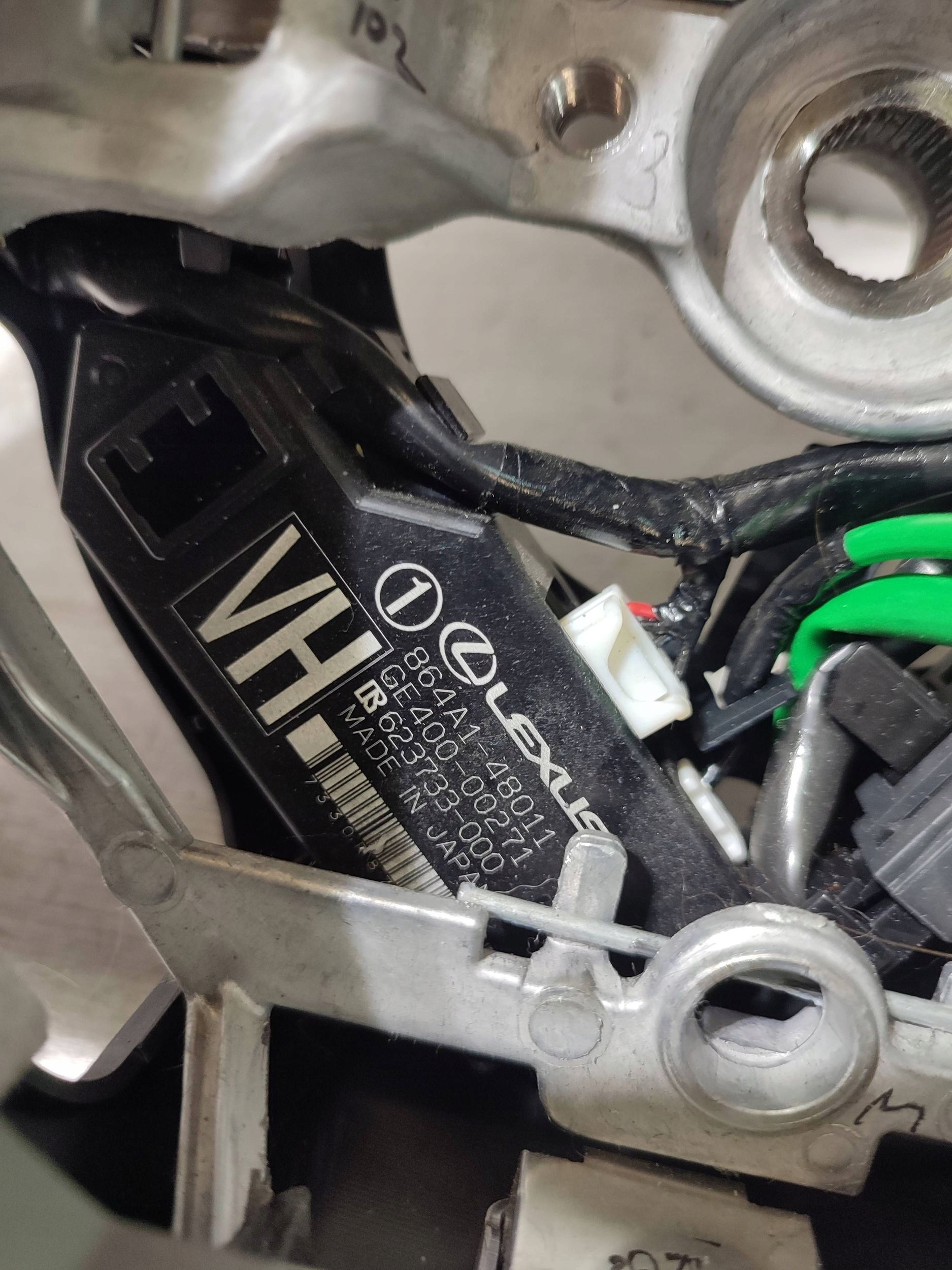 Lexus RC 2019 steering wheel, with shifting