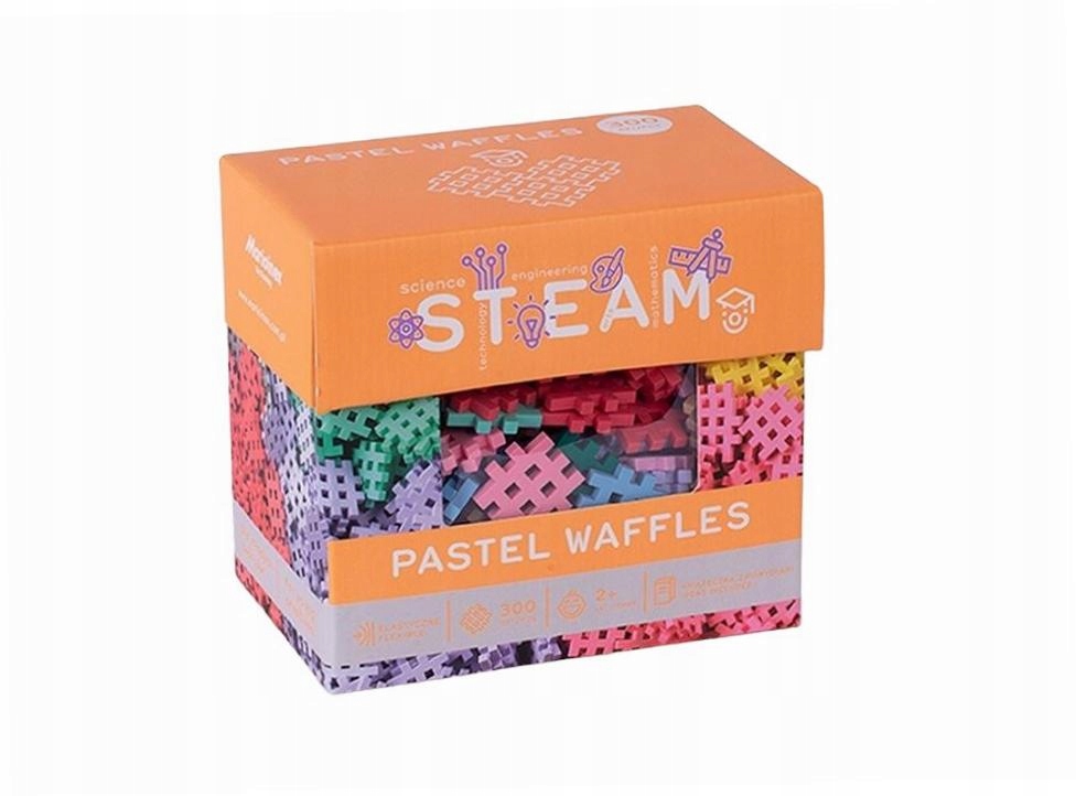 Mini Waffle Pastel 300 elementów-Zdjęcie-0