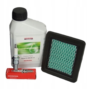 ZESTAW SERWISOWY SILNIK HONDA GCV OLEJ+FILTR+ŚWIEC • Cena, Opinie