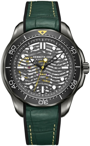 Zegarek męski Kenneth Cole KCWGR2220902 zielony sportowy