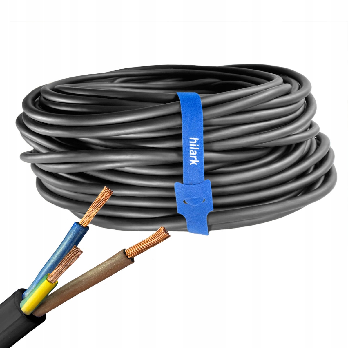 Kábel Linka cl5 H05RR-F Ow 3x2,5mm² hrubý na predlžovací kábel 100 m