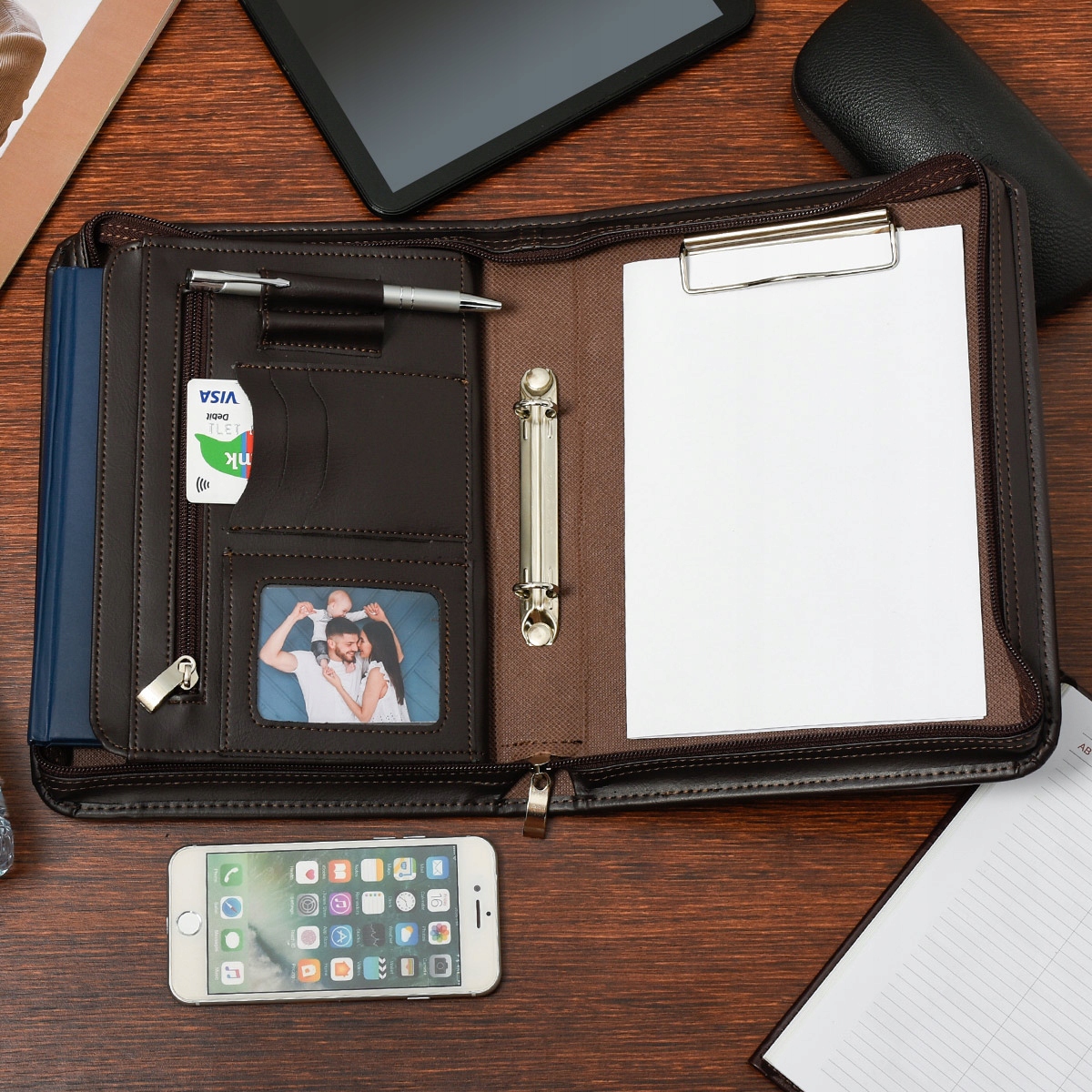 Beltimore luksusowy męski biwuar aktówka teczka A5 Marka Beltimore