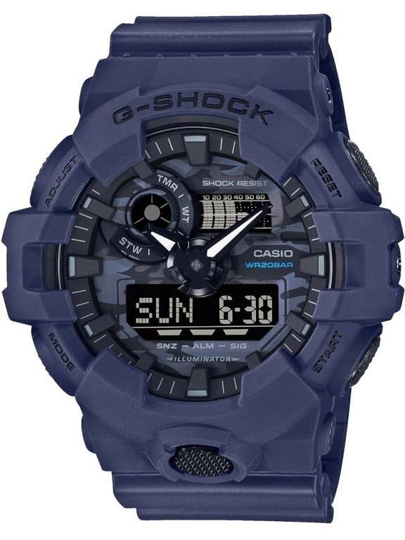 Zegarek Męski Casio G-shock GA-700CA-2AER (zd140c)