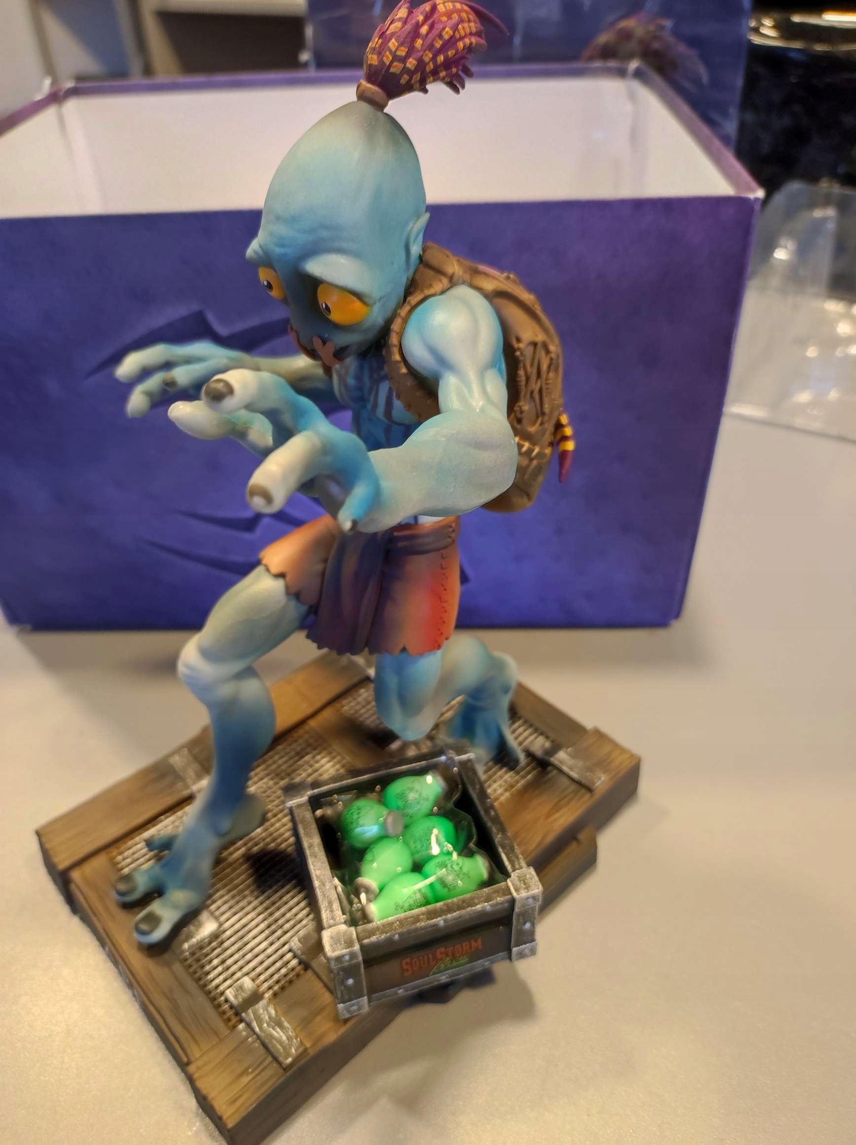 Oddworld: Soulstorm エイブ フィギュア Oddworld Soulstorm Collector's Oddition Edition | RARE