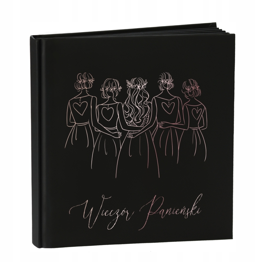 

Album na wieczór panieński |księga gości Rose Gold
