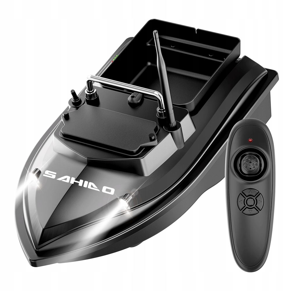Návnadová loď Sahido Bait Runner V2 autopilot Led
