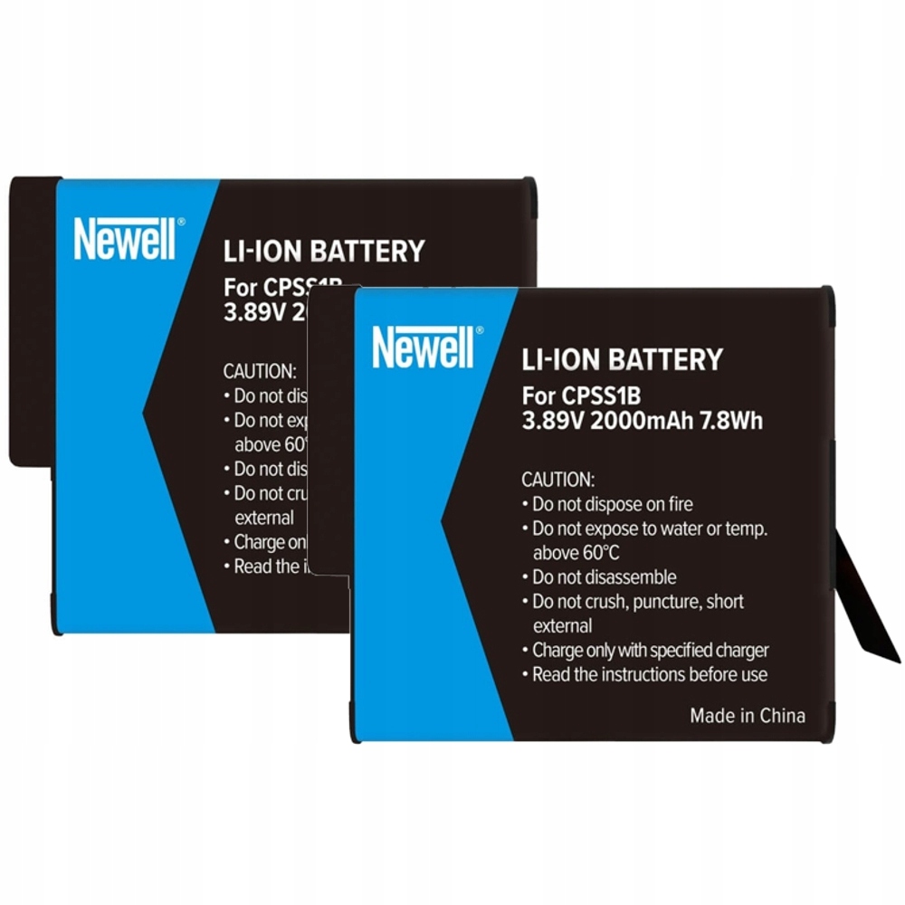 2x Akumulátor Baterie pro GoPro Hero 13 Black 2000 mAh HERO13