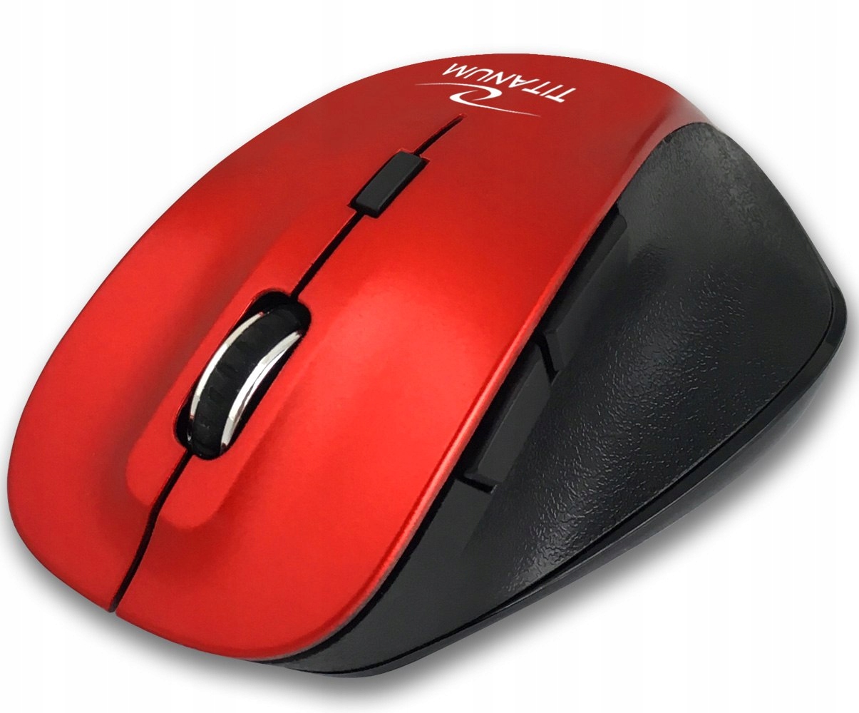 TM122R Titanum mysz bezprz. bluetooth 6d opt. fornax czerwona Titanum