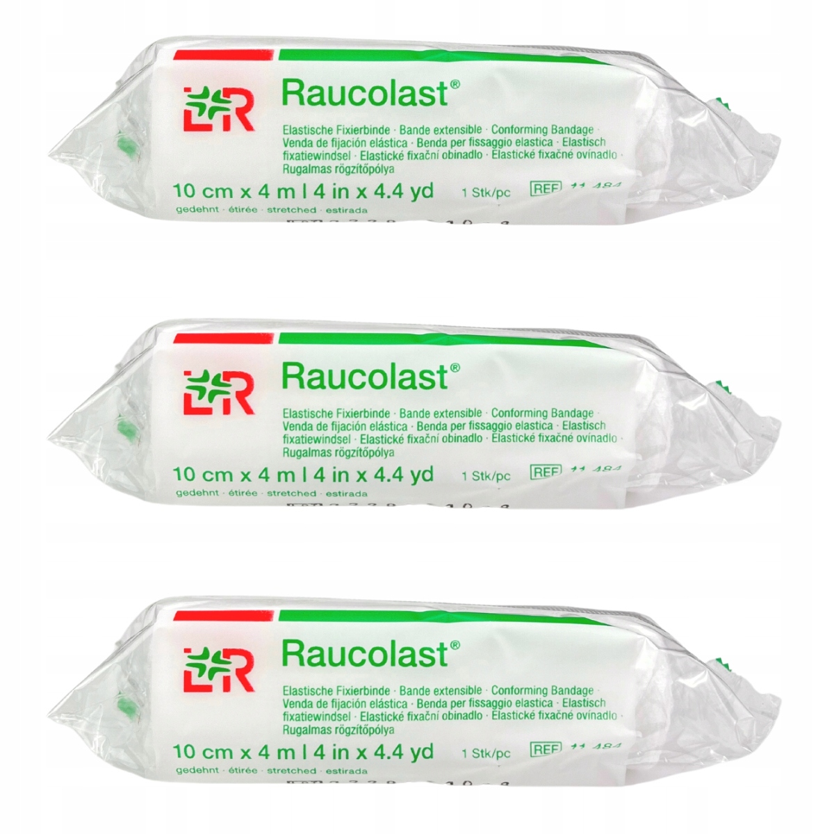 

Elastyczny bandaż podtrzymujący 10cm x4m Raucolast