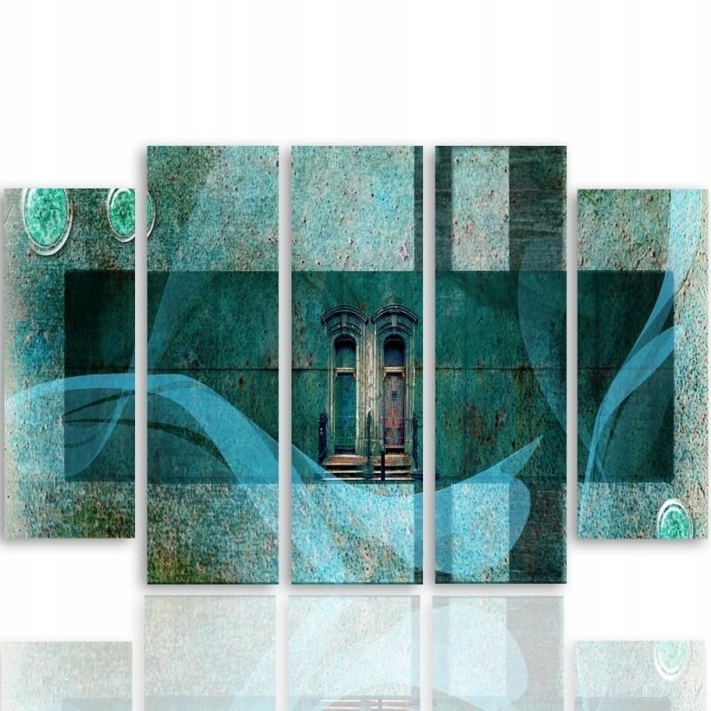 

Obraz 5 Częściowy Architektura Na Ścianę 100x70