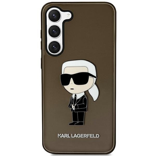 Karl Lagerfeld KLHCS23SHNIKTCK S23 S911czarny/black hardcase Ikonik Karl La