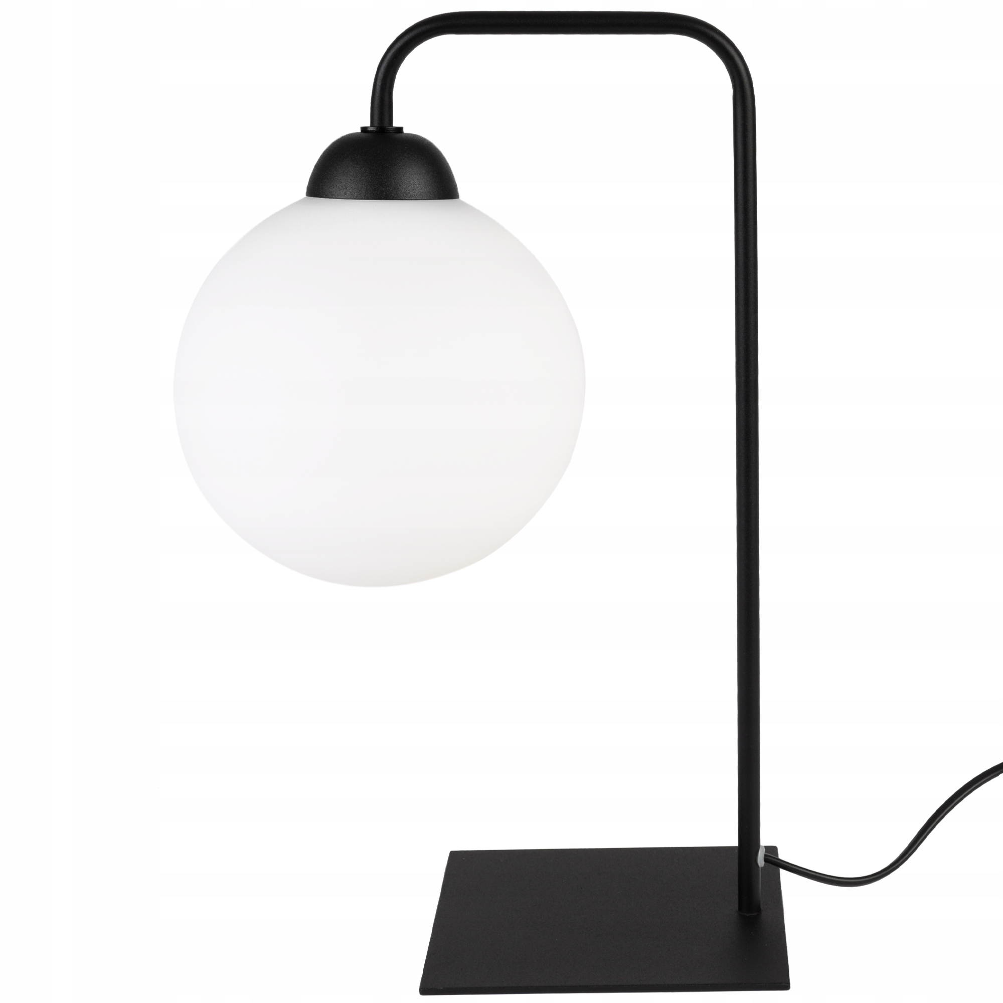 Stolní Lampa Kula Černá Led 15 cm