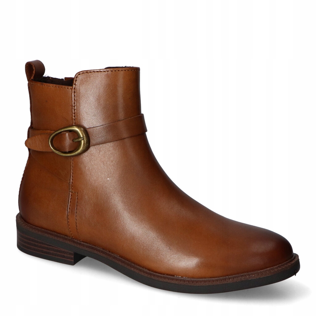 Kotníkové Boty Marco Tozzi 2-25321-45/305 Koniak lico 38