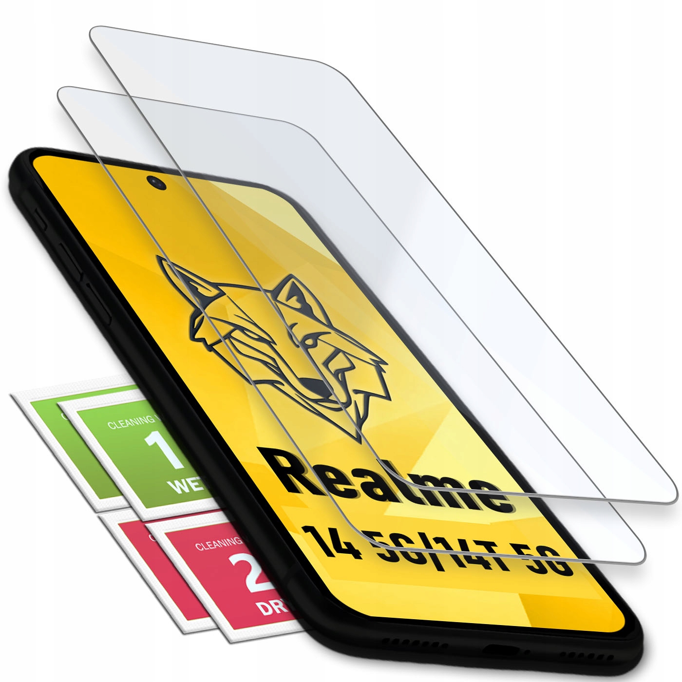 2x Szkło Hartowane Do Realme 14 5G 14T 5G szkiełko ochronne szybka