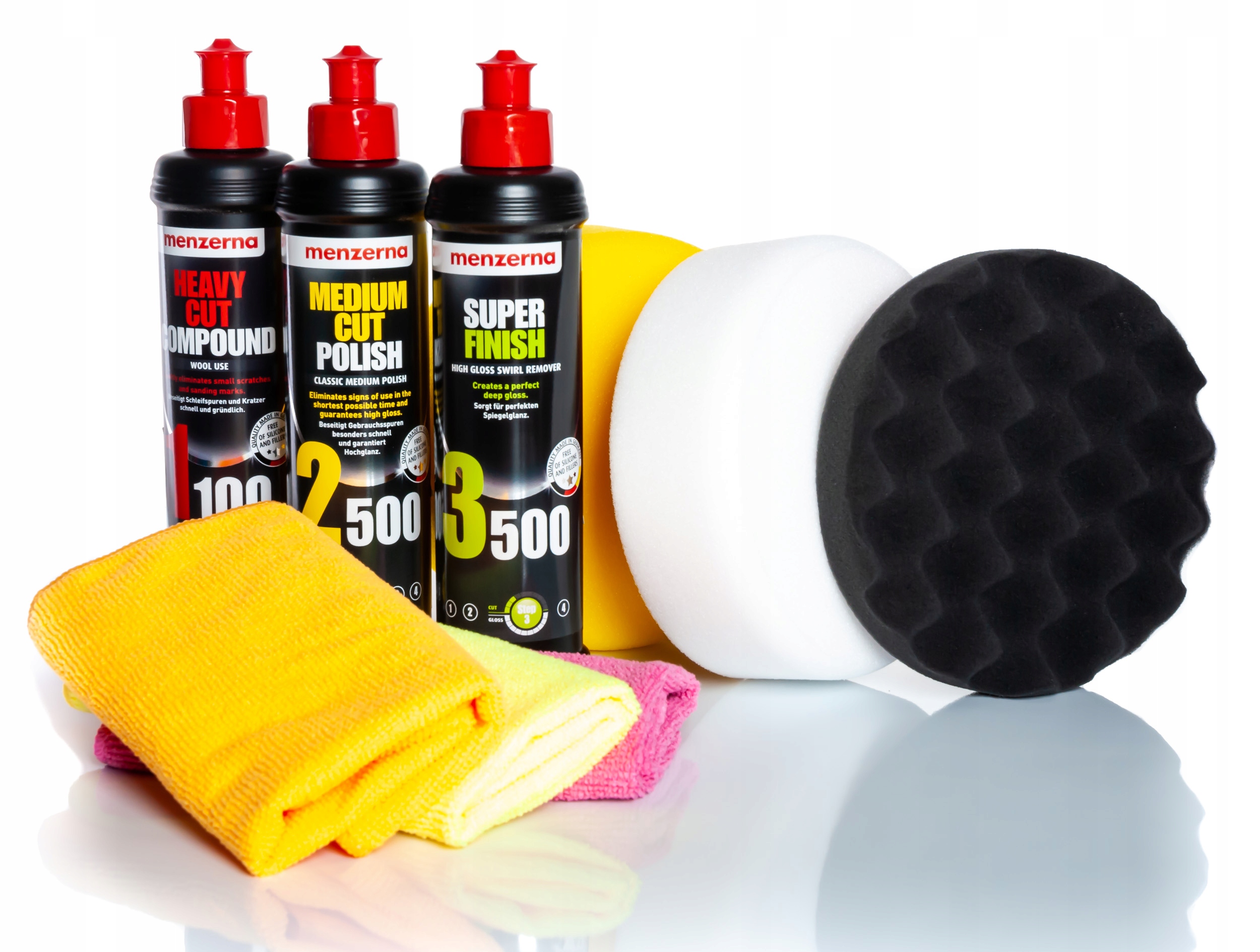 ZESTAW DO POLEROWANIA PASTY POLERSKIE Pady HML