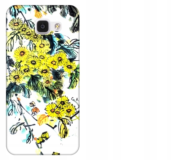 

Etui pokrowiec Samsung Galaxy A5 2016 Kwiaty akwar