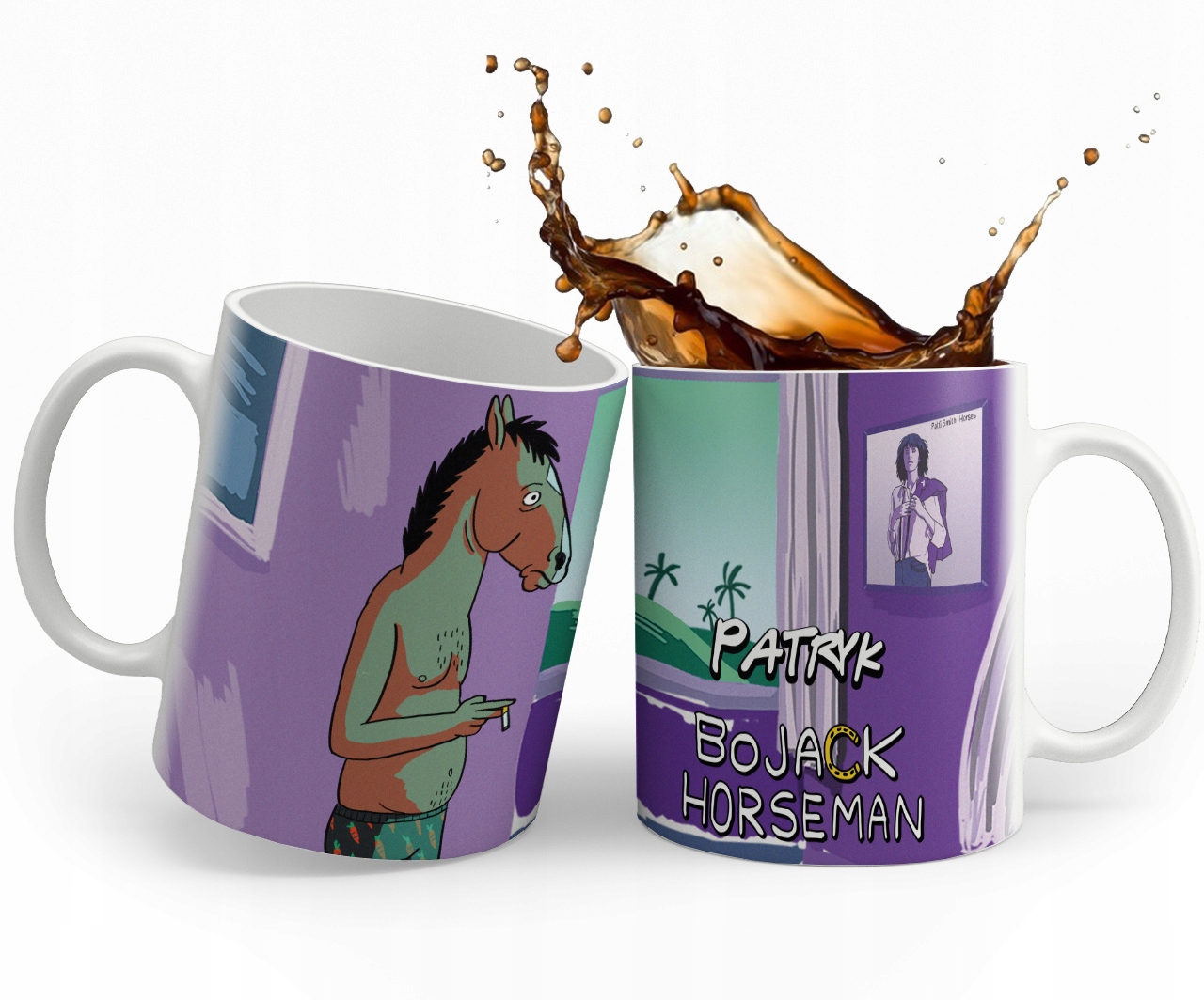 KUBEK BOJACK HORSEMAN + GRATIS KARTONIK