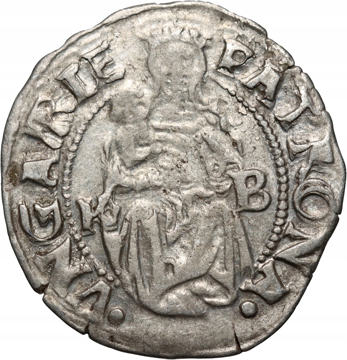 Węgry, Ferdynand I, denar 1529 KB