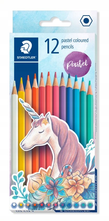 

Kredki sześciokątne, 12 kol. Staedtler Cena