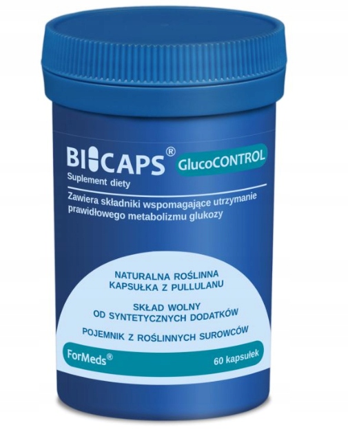 

BiCaps Formeds GlucoControl glukoza 60 kaps
