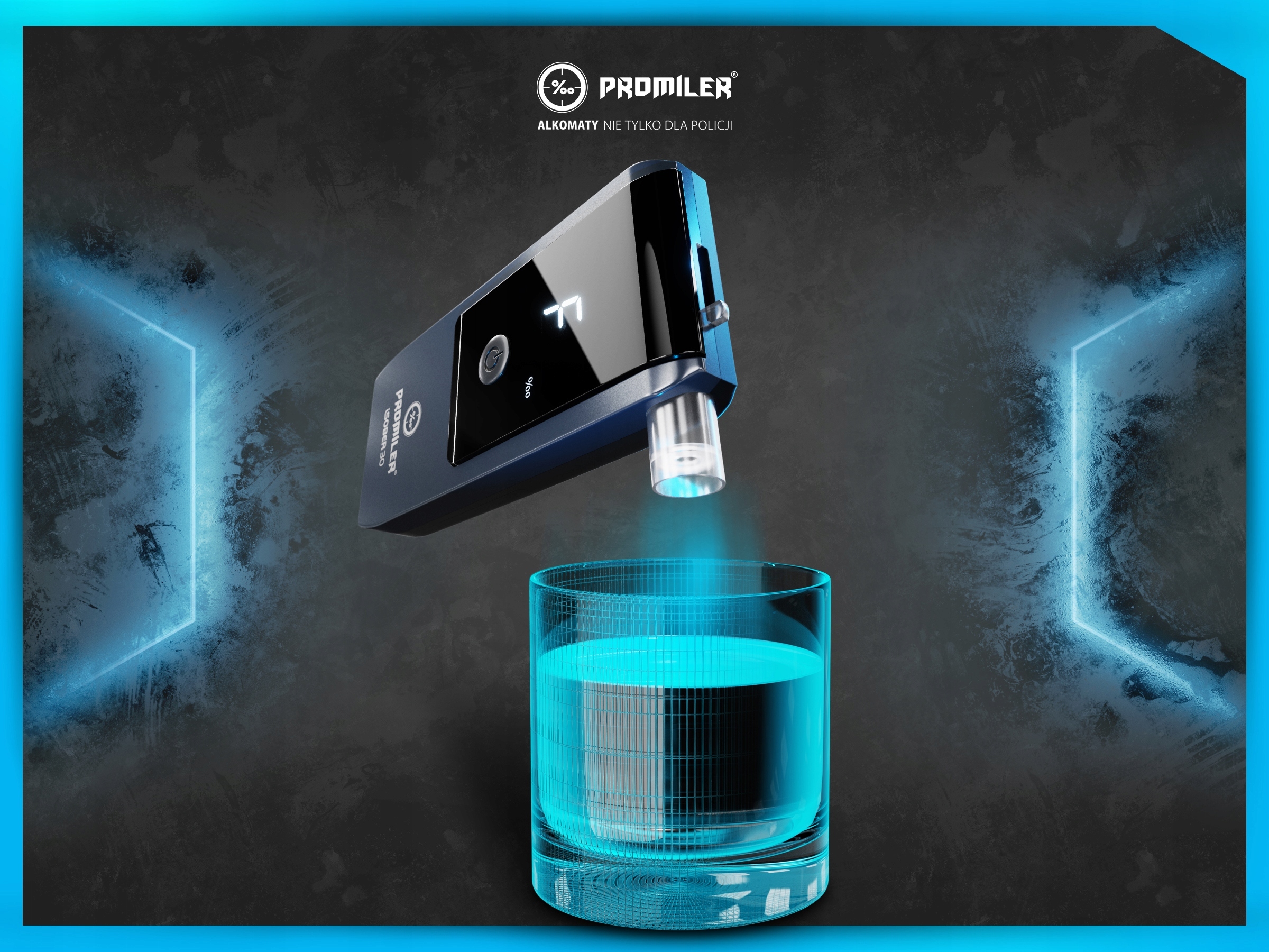 Alkomat PROMILER iSober 30 - 4x więcej PLATYNY ! EAN (GTIN) 5901687922621