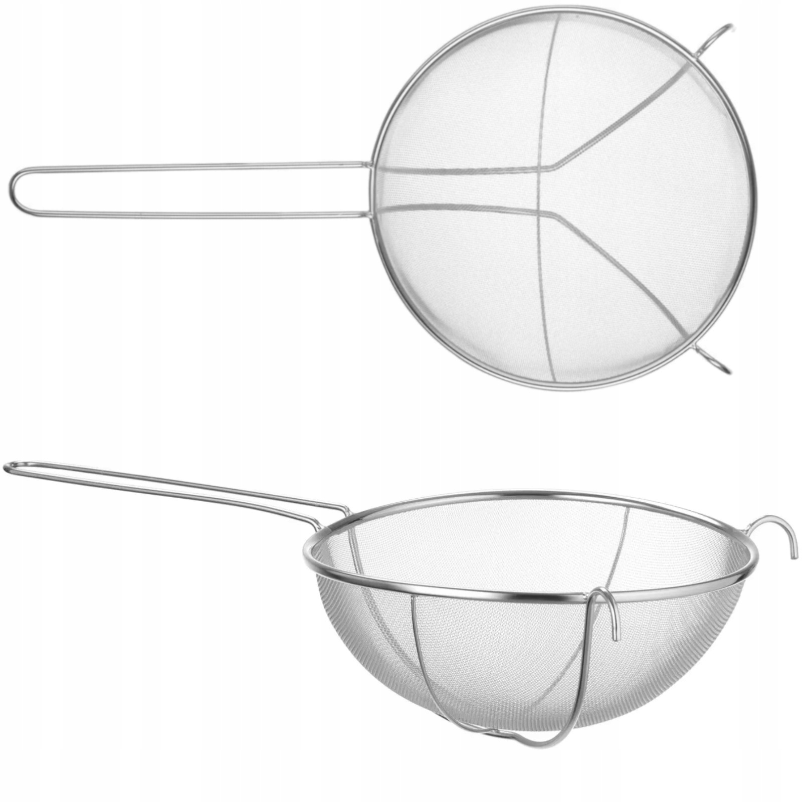 Kuchyňské Síto Vyztužené Ocelí Pro Otírání, Průměr 30.5 CM