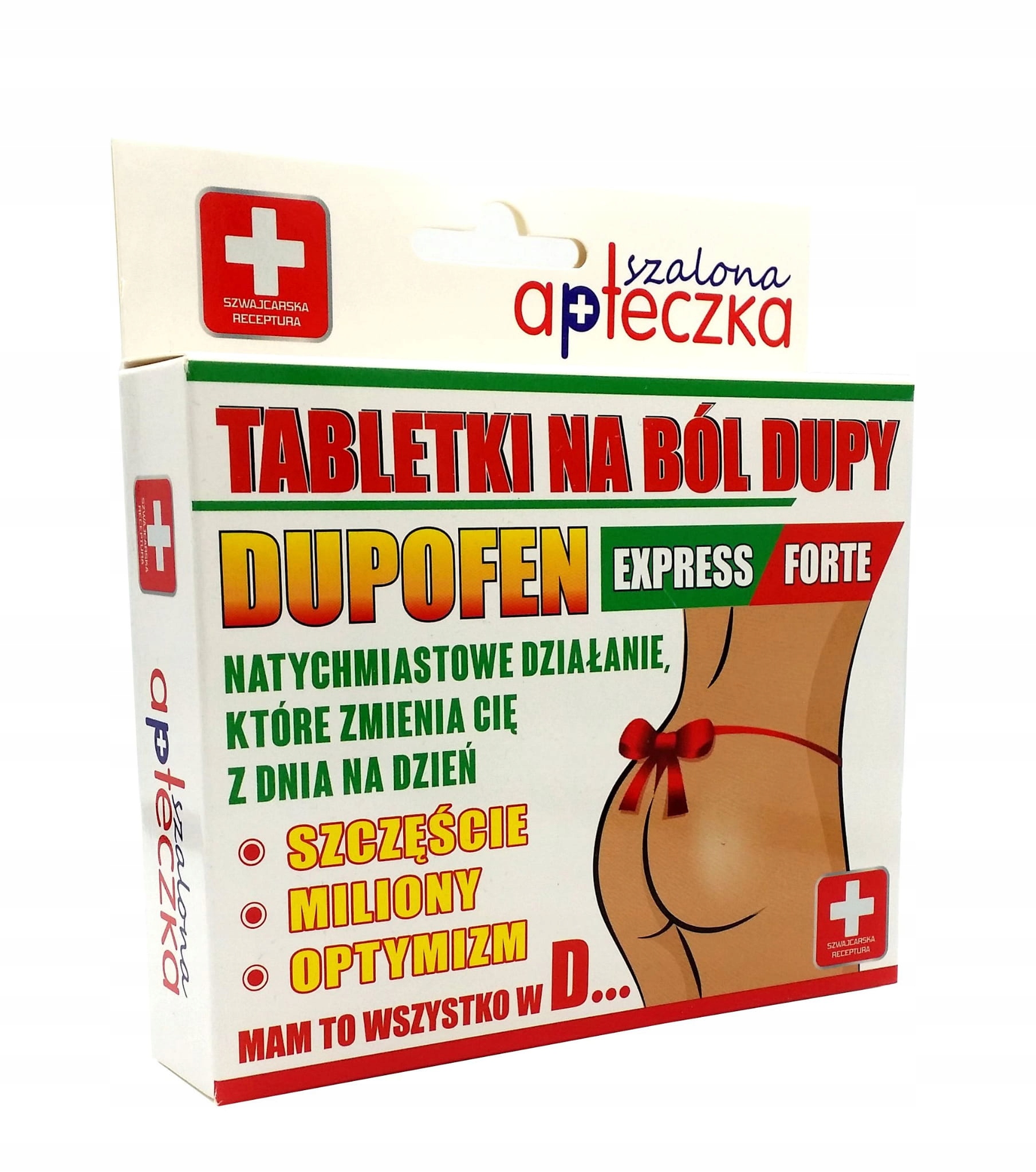 

Zabawny na Walentynki Tabletki Dupofen