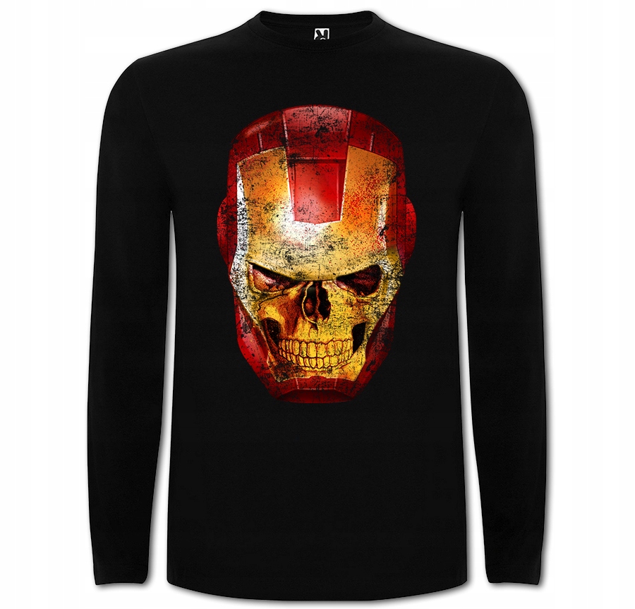 

Long Iron Man Skull Czaszka Superbohater M