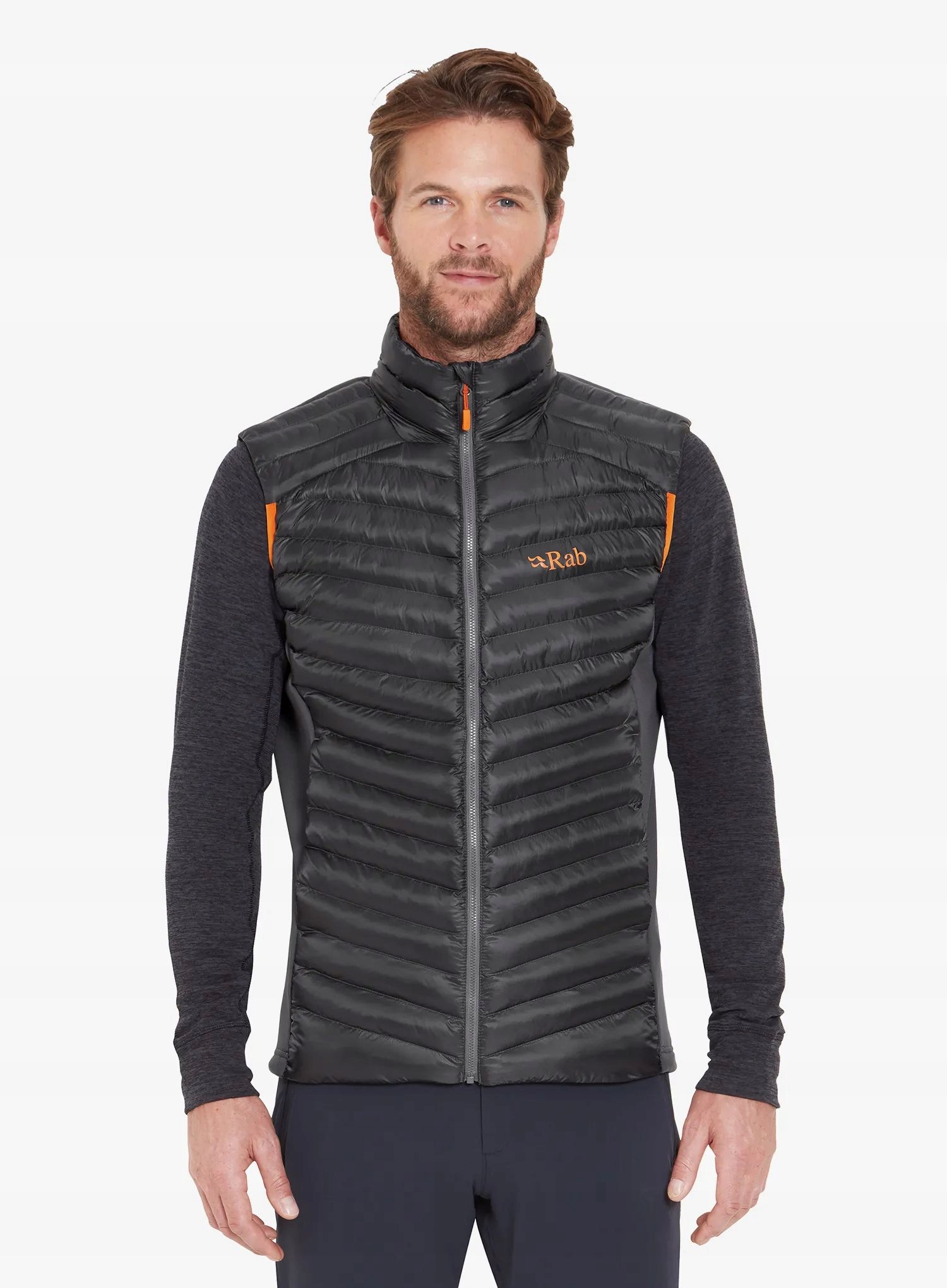 Zateplená vesta Rab Cirrus Flex Vest graphene L
