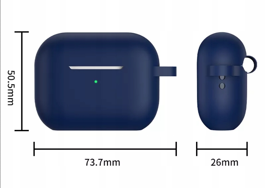 Etui Case SILIKONOWE POKROWIEC do na AirPods Pro 2 Stan opakowania oryginalne
