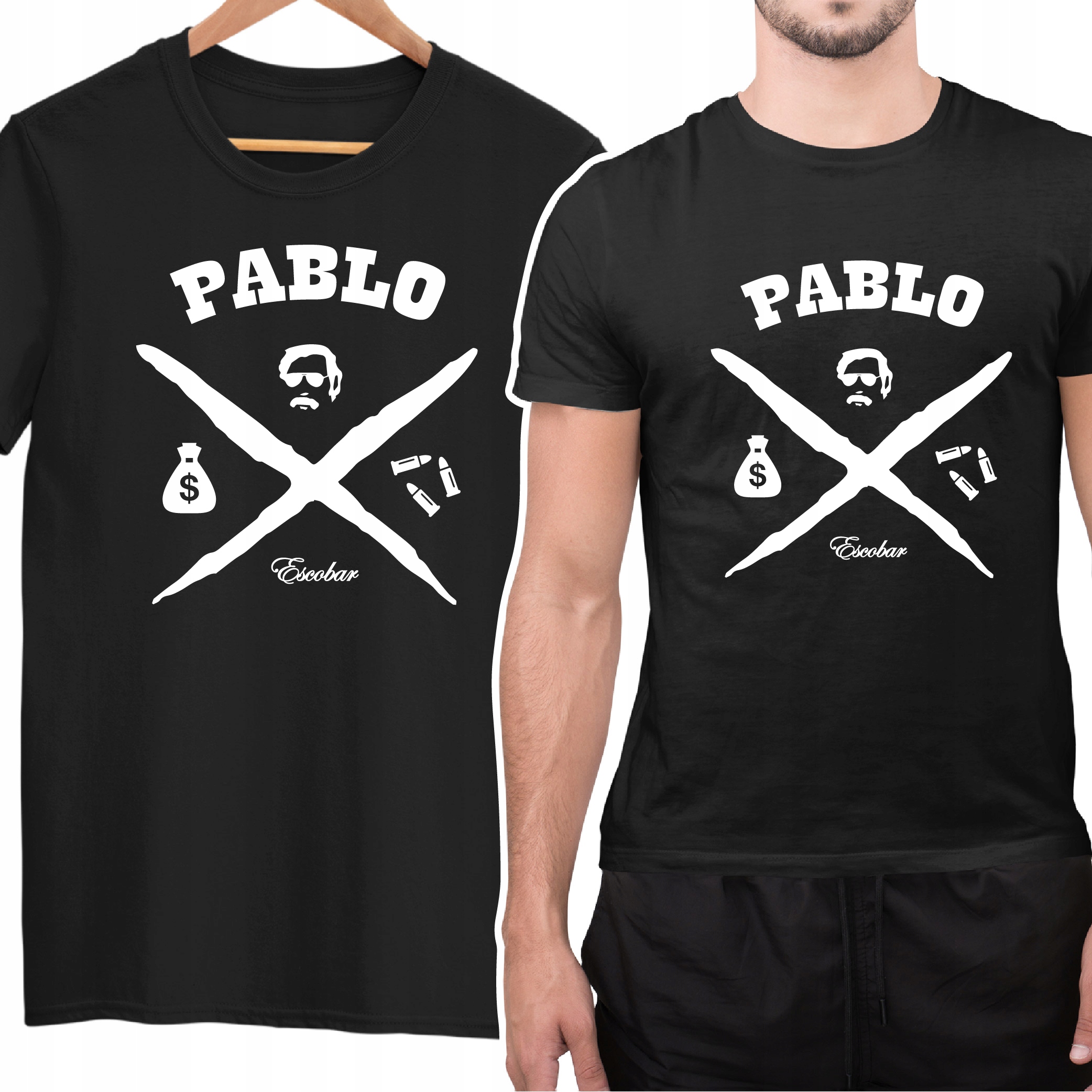 

Koszulka Tshirt Nadruk Bluzka Pablo Escobar Narcos