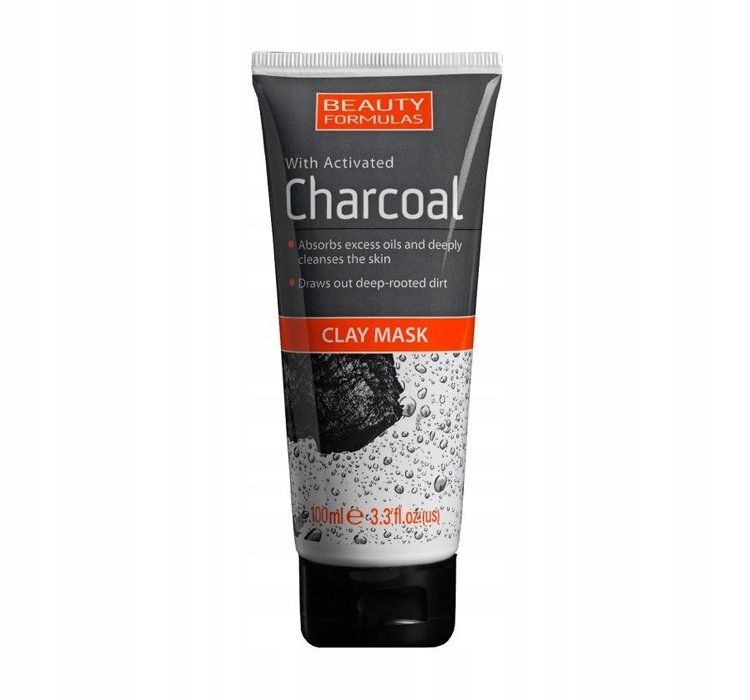 Beauty Formulas Charcoal Čistící jílová maska 100 ml 1 ks