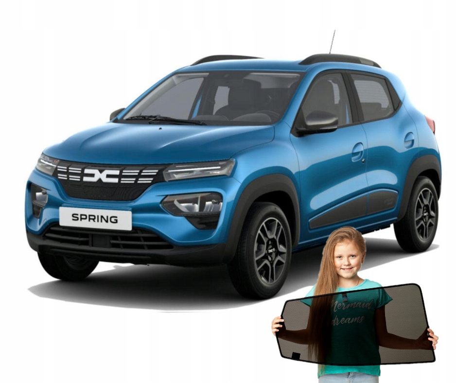 Záclony Rolety Kryty Dedikované na magnety pro Dacia Spring od roku 2021