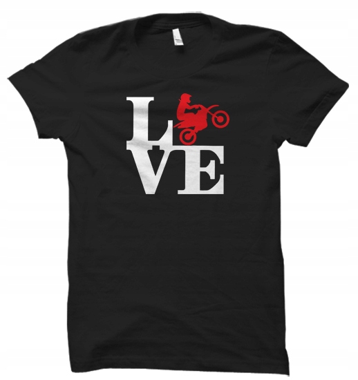

Love Motocross moto t-shirt koszulka damskaXL